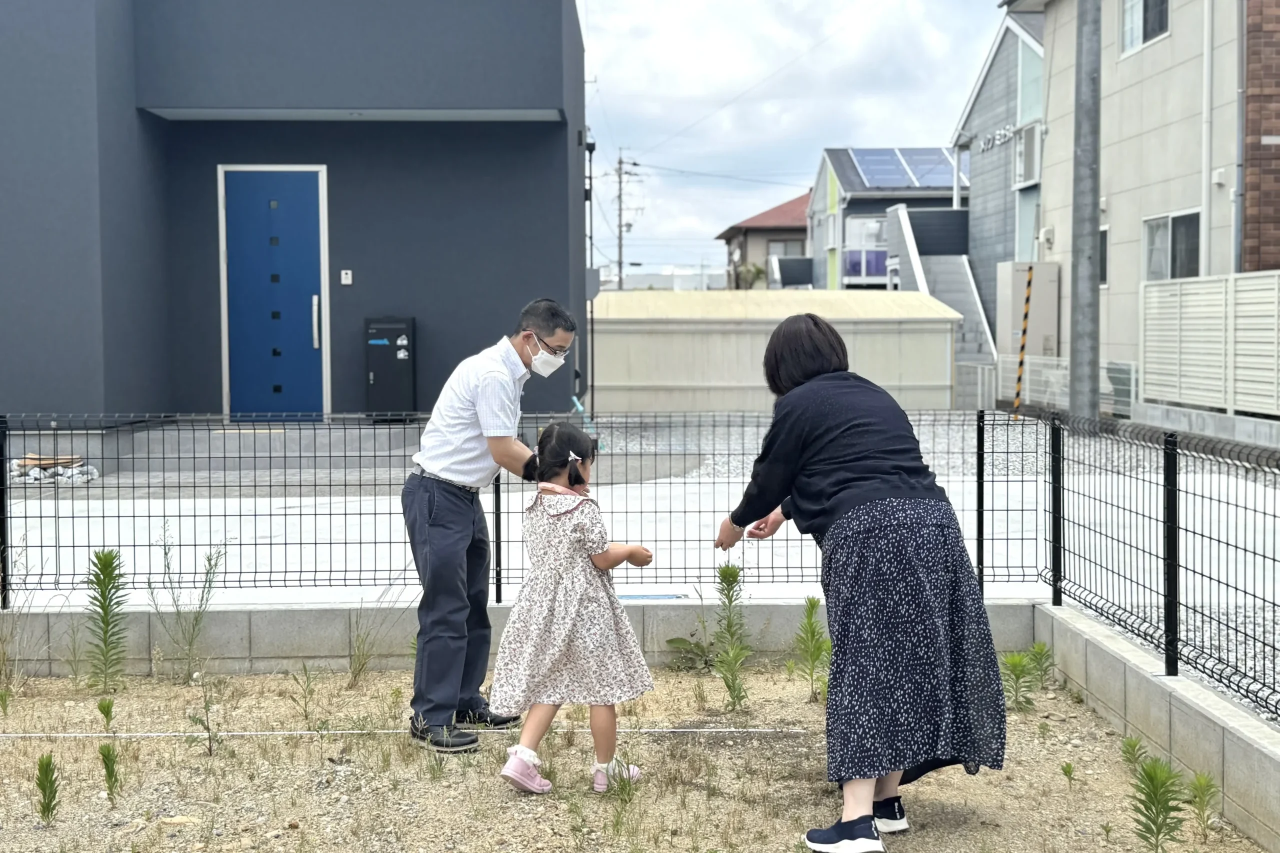 キラキラの笑顔と始まる、お家づくり。